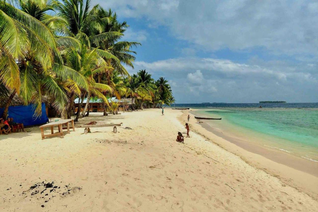 San Blas Islands - Private Cabin Over-The-Ocean Including Meals Mandinga Número Uno Dış mekan fotoğraf